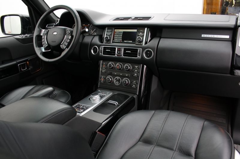 Left hand drive car LANDROVER RANGE ROVER (01/12/2011) - 